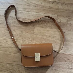 Sezane Mini Milo bag, honey